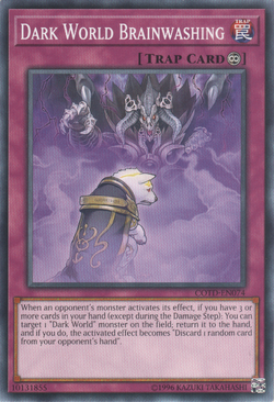 Card Gallery Dark World Brainwashing Yu Gi Oh Wiki Fandom