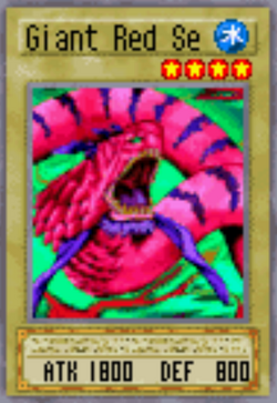 Card Gallery:Giant Red Seasnake | Yu-Gi-Oh! Wiki | Fandom