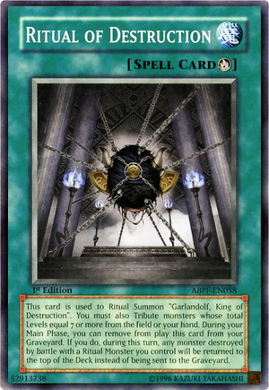 Mostro Rituale, Yugioh Italian Wiki