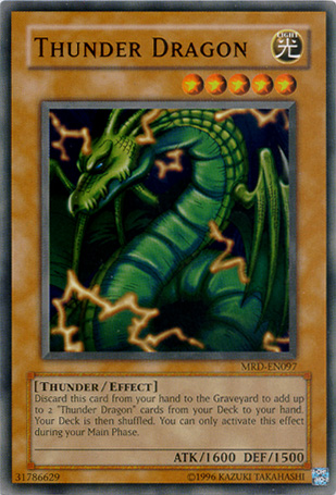 Card Errata:Thunder Dragon | Yu-Gi-Oh! Wiki | Fandom