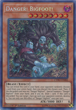 Card Gallery:Danger! Bigfoot! | Yu-Gi-Oh! Wiki | Fandom