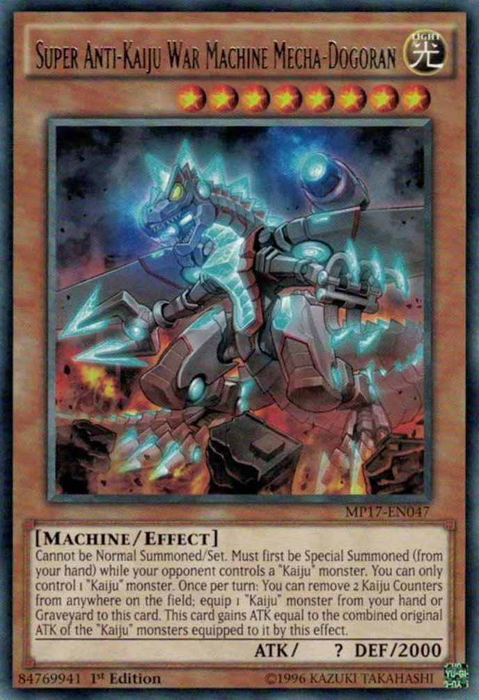 Super Anti Kaiju War Machine Mecha Dogoran Yu Gi Oh Wiki Fandom