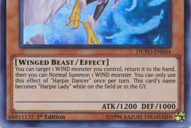 YU-GI-OH! - Harpie Lady (LCJW-EN082) - Colección Legendaria 4: Mundo de Joey - 1ª Edición - Super Rare