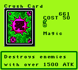 #661 "Crush Card"