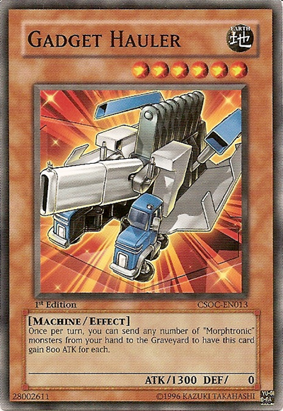 Gadget Hauler, Yu-Gi-Oh! Wiki