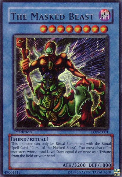 Card Errata:The Masked Beast | Yu-Gi-Oh! Wiki | Fandom