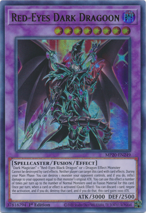 Red Eyes Dark Dragoon Yu Gi Oh Wiki Fandom