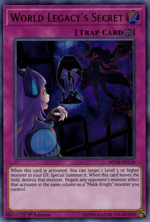 World Legacy S Secret Yu Gi Oh Wiki Fandom