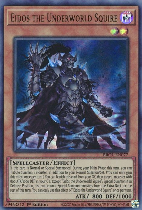 Eidos the Underworld Squire | Yu-Gi-Oh! Wiki | Fandom