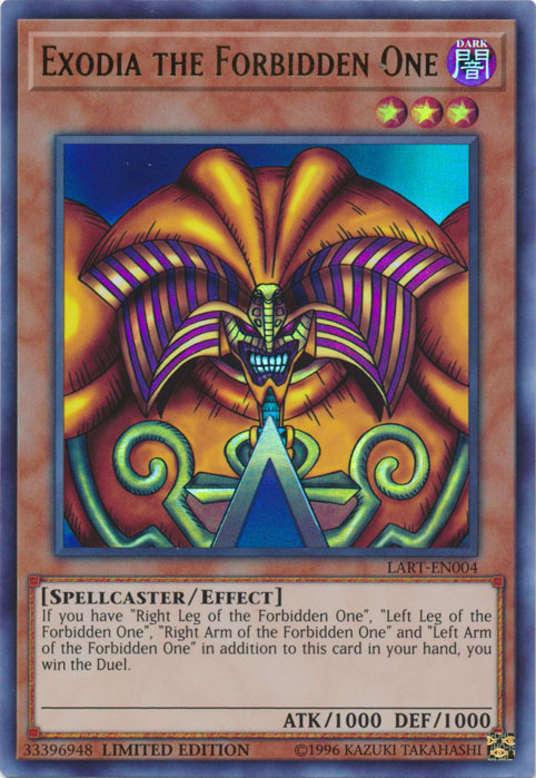 yugioh legacy of the duelist exodia deck