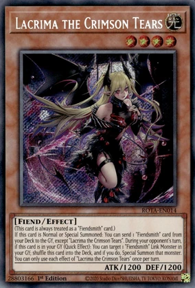 Lacrima the Crimson Tears | Yu-Gi-Oh! Wiki | Fandom