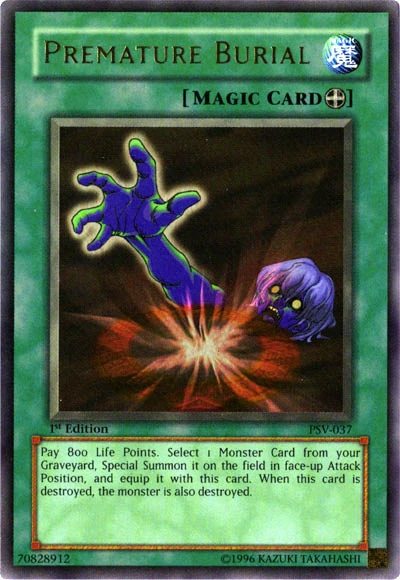 Yu-Gi-Oh! - Premature Burial (BP02-EN135) - Battle Pack 2