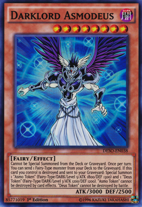 Yugioh - Darklord Asmodeus - LC02-EN004 - Ultra Rare Limited
