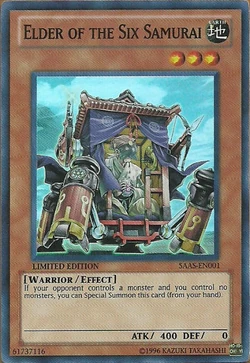Card Gallery:Elder of the Six Samurai | Yu-Gi-Oh! Wiki | Fandom
