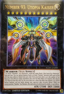 Card Gallery:Number 93: Utopia Kaiser | Yu-Gi-Oh! Wiki | Fandom