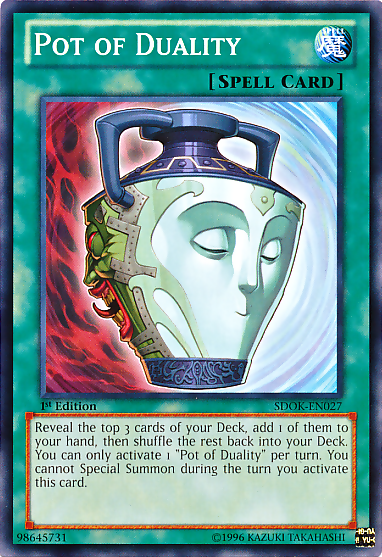 Card Errata:Pot of Duality | Yu-Gi-Oh! Wiki | Fandom