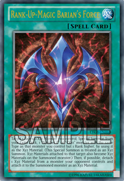 Card Gallery Rank Up Magic Barian S Force Yu Gi Oh Wiki Fandom