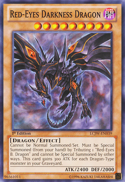 Card Gallery:Red-Eyes Darkness Dragon, Yu-Gi-Oh! Wiki