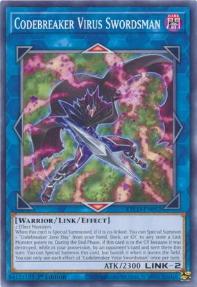 Codebreaker Virus Swordsman | Yu-Gi-Oh! Wiki | Fandom