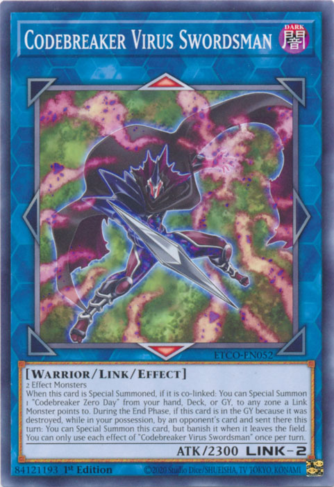Codebreaker Virus Swordsman Yu Gi Oh Wiki Fandom