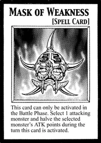Mask of Weakness (manga) | Yu-Gi-Oh! Wiki | Fandom