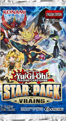 Yu-Gi-Oh TCG Star Pack Battle Royal 1st Edition 3 Booster Packs New 