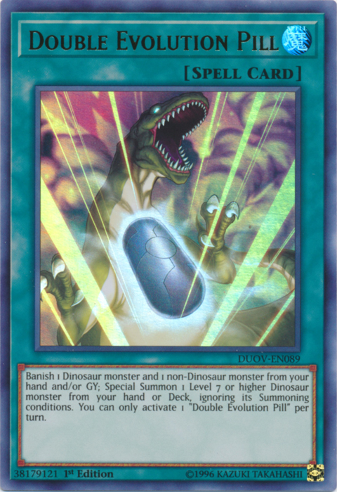 pillule d'evolution double DUOV-FR089 Yu-Gi-Oh pillule d'evolution double DUOV-FR089 Yu-Gi-Oh