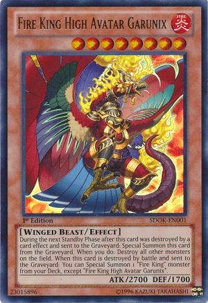 Yu-Gi-Oh! Wiki - Fire King Avatar Arvata