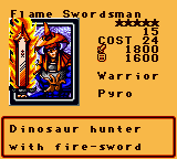 #015 "Flame Swordsman"