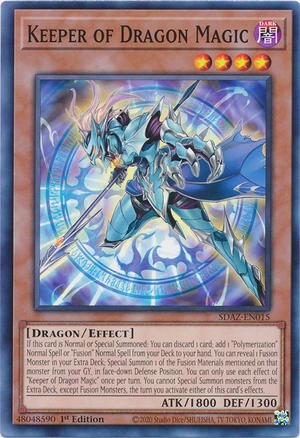 Keeper of Dragon Magic | Yu-Gi-Oh! Wiki | Fandom