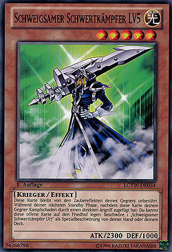 【PSA8】サイレントソードマンlv5 レリーフ 遊戯王 サイレント・ソードマンLV5 レリーフ - メルカリ
