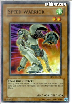 speed warrior yugioh card Game Crave Tournament Store - Pitch-Black Warwolf (SGX3-ENI18) main image 0