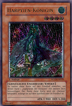 Card Gallery:Harpie Queen | Yu-Gi-Oh! Wiki | Fandom