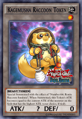 Kagemusha Raccoon Token Yu Gi Oh Wiki Fandom