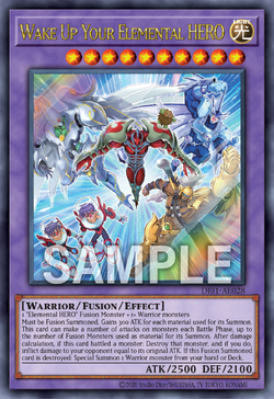 Card Gallery:Wake Up Your Elemental HERO | Yu-Gi-Oh! Wiki
