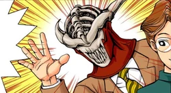 , with the  mask