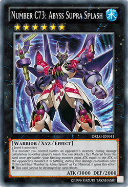 Card Gallery:Number C73: Abyss Supra Splash | Yu-Gi-Oh! Wiki