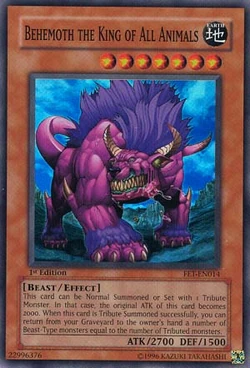 Card Gallery:Behemoth the King of All Animals | Yu-Gi-Oh! Wiki