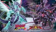 Jump Festa 2014 "Galaxy-Eyes Photon Dragon" and "Number 107: Galaxy-Eyes Tachyon Dragon"