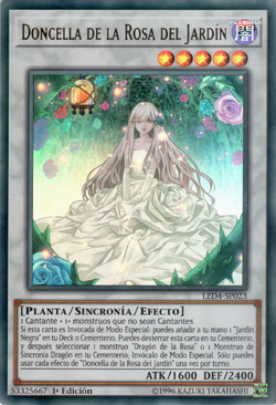 Card Gallery:Garden Rose Maiden | Yu-Gi-Oh! Wiki | Fandom