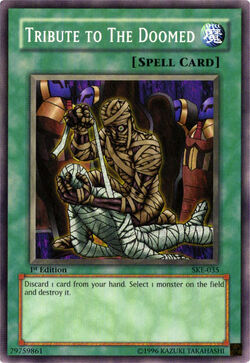 Card Gallery:Tribute to The Doomed | Yu-Gi-Oh! Wiki | Fandom