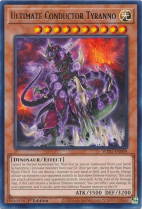 Ultimate Conductor Tyranno | Yu-Gi-Oh! Wiki | Fandom