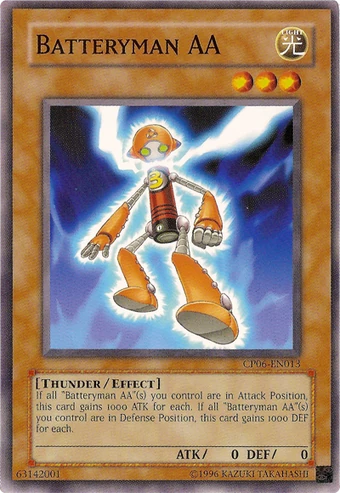 Batteryman OTK | Yu-Gi-Oh! Wiki | Fandom