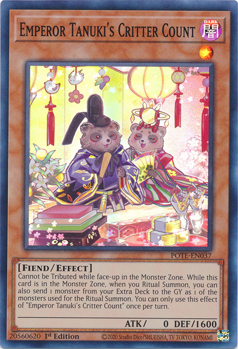 Emperor Tanuki's Critter Count | Yu-Gi-Oh! Wiki | Fandom