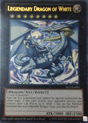 2012-EN001 (UR) Legendary Dragon of White Winner Prize Card