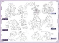 Vehicroids Linework