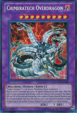 遊戯王　Chimeratech Overdragon Chimeratech Overdragon - Power of the Duelist - YuGiOh