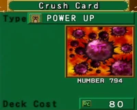 crush card yugioh forbidden memories PHHY-EN068 - Evil Eyes Unleashed - Common - Normal Spell