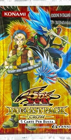 Yu-Gi-Oh! 5D's Duelist Pack CROW  5-Card Booster Pack, 1st Edition,  English, Factory Sealed Pokemon Cards Packs