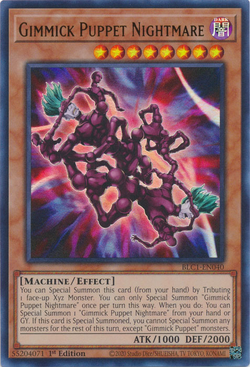 ギミックパペット デッキ 遊戯王 Gimmick Puppet deck Yugioh Gimmick Puppet Deck - Hunter Dark Strings Dreary